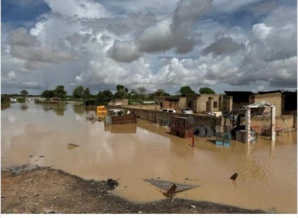 La ville soudanaise d'Ejeneina sous l'eau